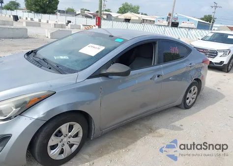 2016 Hyundai Elantra Se из США, поврежденный, VIN 5NPDH4AE1GH669838